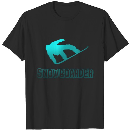 Discover Jumping Snowboarder Boarder Snow T-shirt