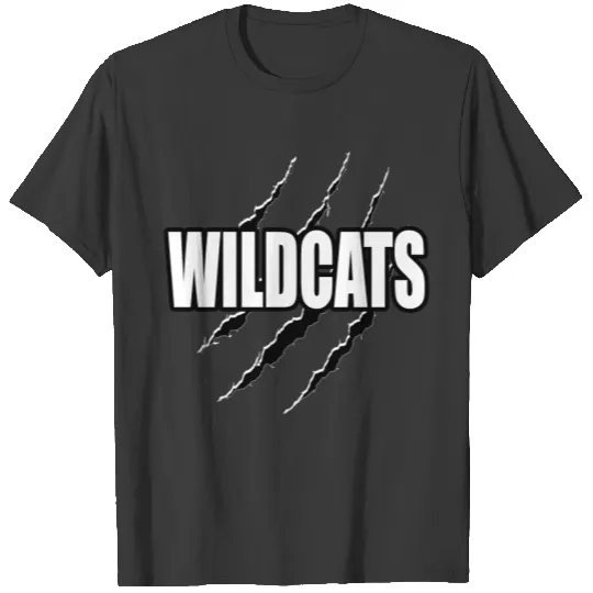 Wildcats Tear Mascot School Pride T-shirt