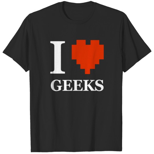 Discover I Heart Geeks T-shirt