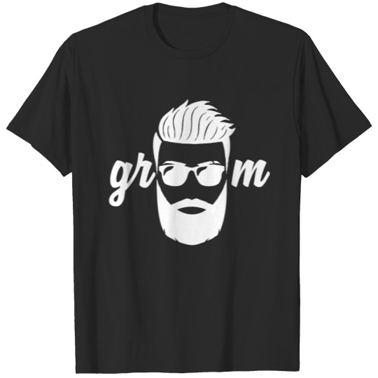 Discover Groom Hipster T-shirt