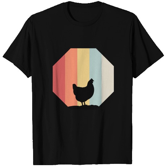 chicken cock rooster animal T-shirt