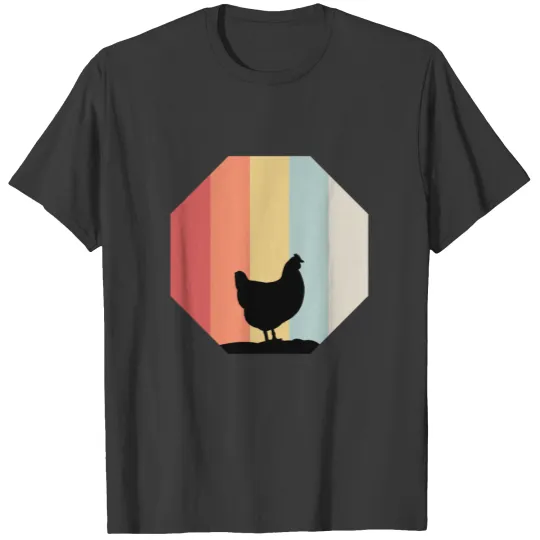 chicken cock rooster animal T-shirt