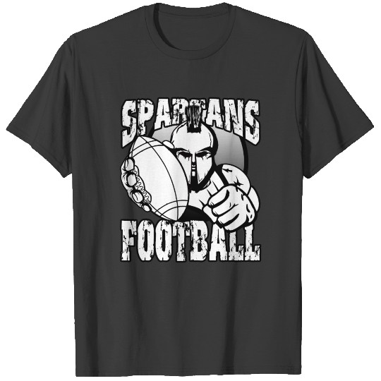 Spartans Football Homecoming Sports School Pride T-shirt