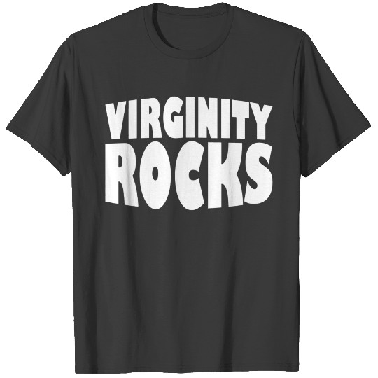 Virginity Rocks T-shirt