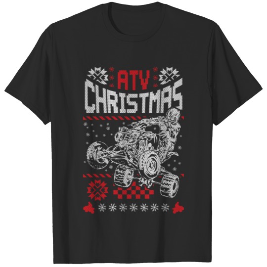 Discover ATV Christmas Quad T-shirt