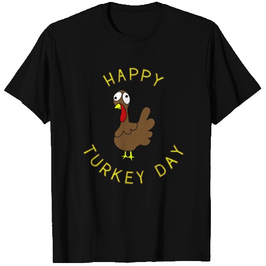 Happy Turkey Day Thanksgiving Gobble T-shirt