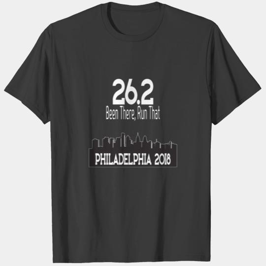 26.2 Philadelphia Been There Run That T-shirt