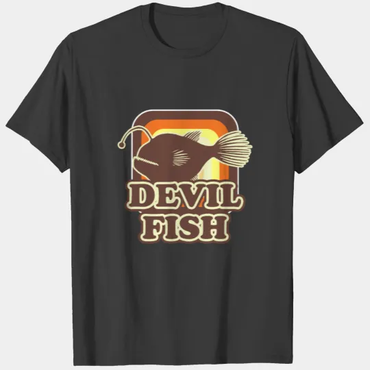 Devil Fish Animal Sea Monster Ocean Fishing Gift T-shirt