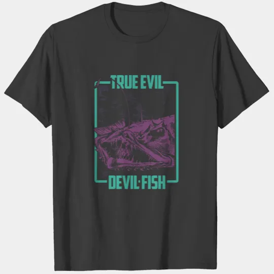 Devil Fish Animal Sea Monster Ocean Fishing Gift T-shirt