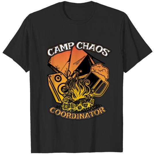 Discover Funny Camp Chaos Coordinator Gift for Camp Chaos T-shirt