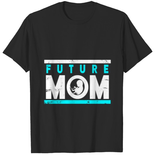 Discover Future Mom pregnancy pregnant baby gift christmas T-shirt