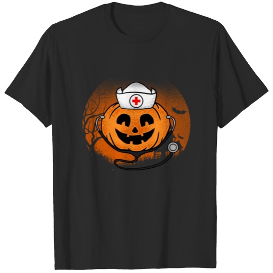 Discover Pumpkin nurse Halloween gift T-shirt
