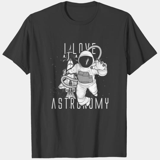 Astronomy Universe Astronaut Planet Space Science T-shirt