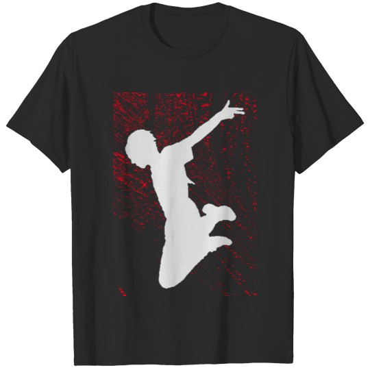 Discover Parkour jumping man T-shirt