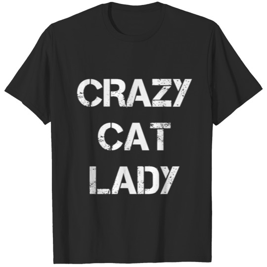 Discover Crazy Cat Lady Graphic T-Shirt T-shirt