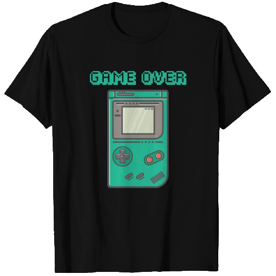 Gameover in GameBoy Console T-shirt