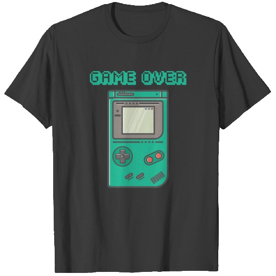 Gameover in GameBoy Console T-shirt