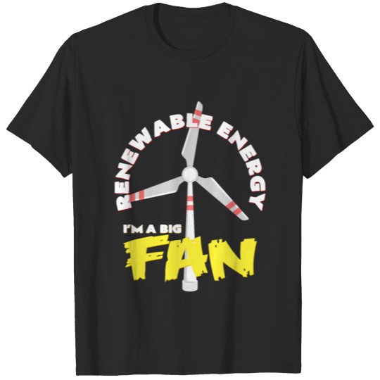 Discover Wind turbine T-shirt