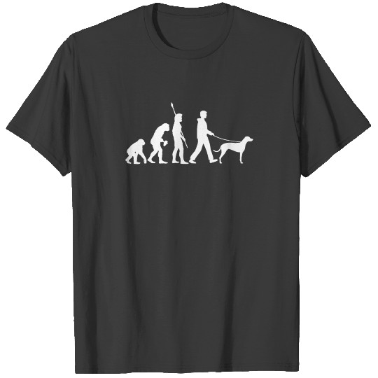 Rhodesian Ridgeback Graphic Dog Evolution Art T-shirt