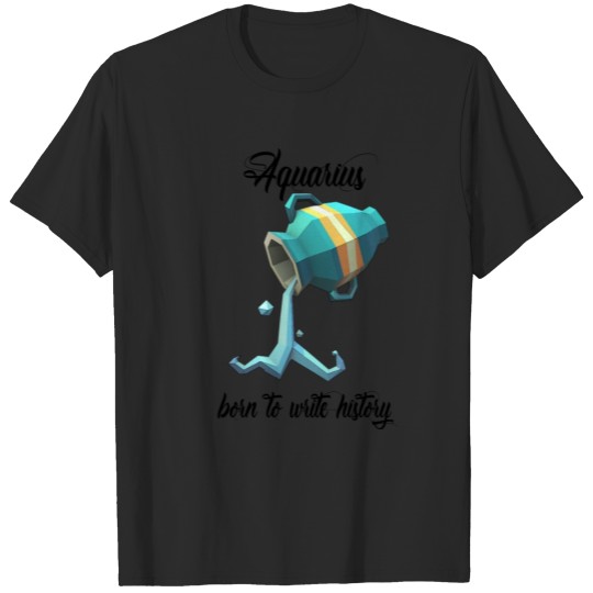Discover Aquarius! Star sign! Gift! Birth. T-shirt