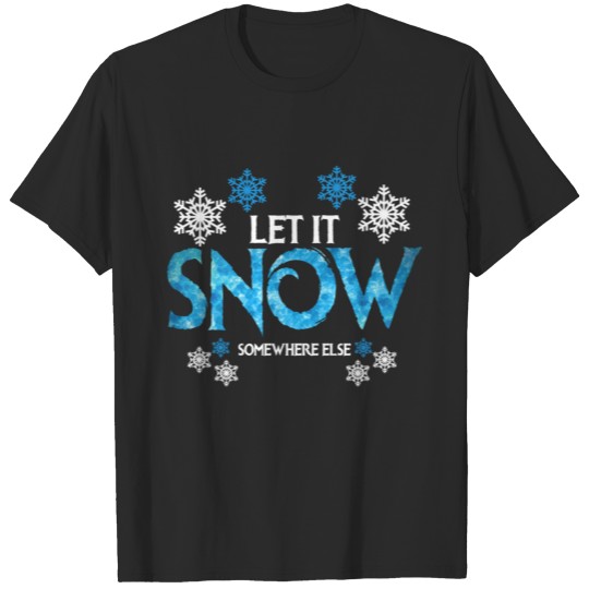 Wintertime Snowflake Christmas Gift Ice Cream T-shirt