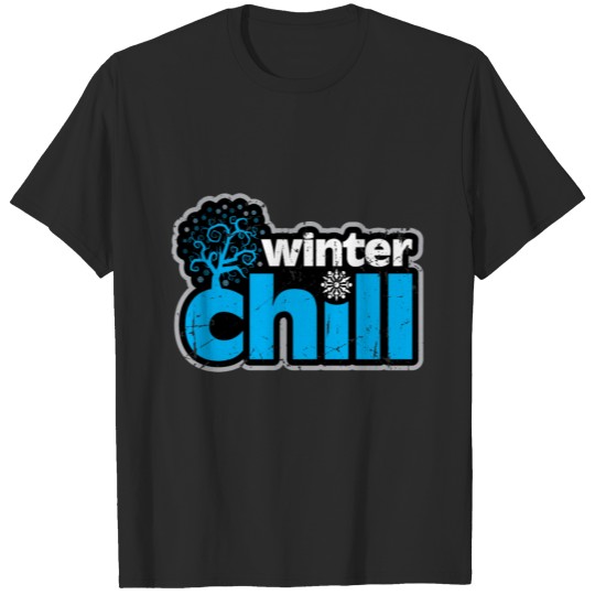 Discover Winter Cold Snowflake T-shirt