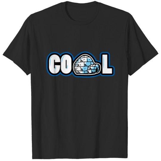 Discover Cool Igloo Kids Gift Building Snowhouse T-shirt