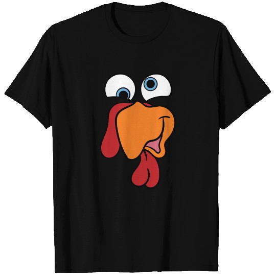 Thanksgiving Turkey Funny Face Gift & Present T-shirt