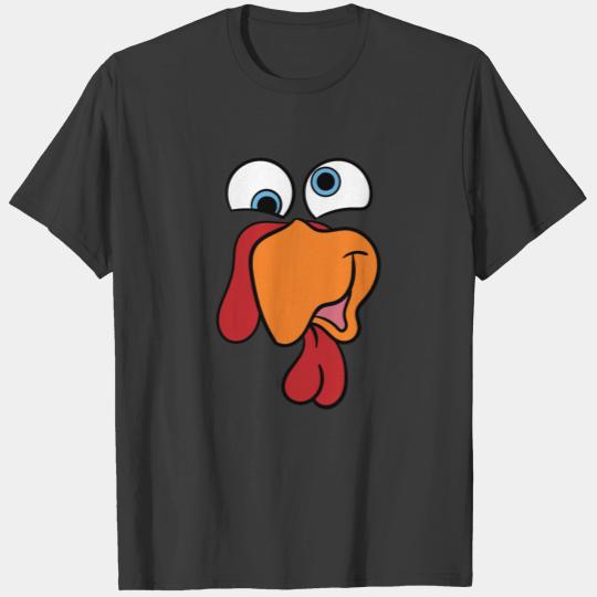 Thanksgiving Turkey Funny Face Gift & Present T-shirt