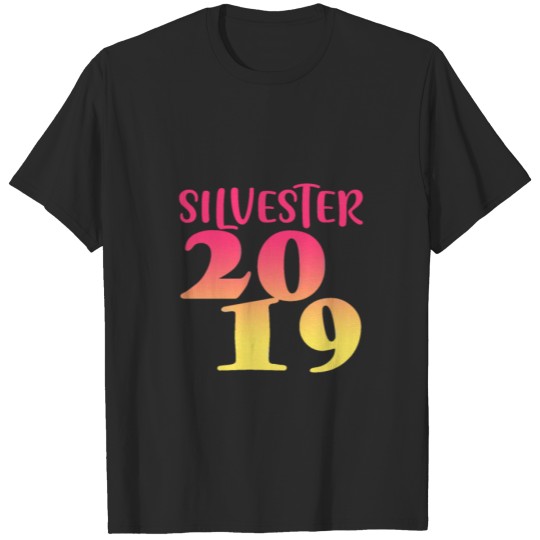Discover Happy New Year 2019 Silvester 2019 Geschenk T-shirt