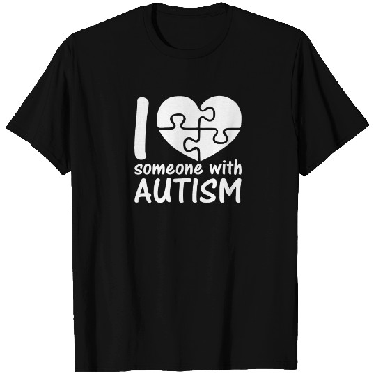 I Love Someone With Autism T-shirt