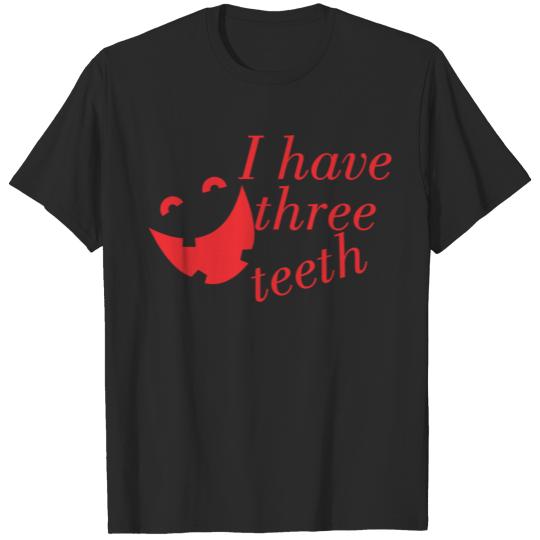 Discover three toothed ghost T-shirt