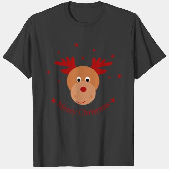 christmas reindeer elk women s t shirts T-shirt