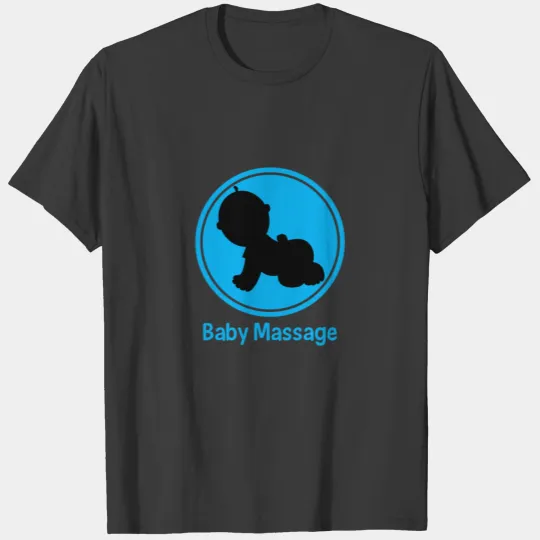 Baby Massage Men Women Infant Kids Daily Clothings T-shirt