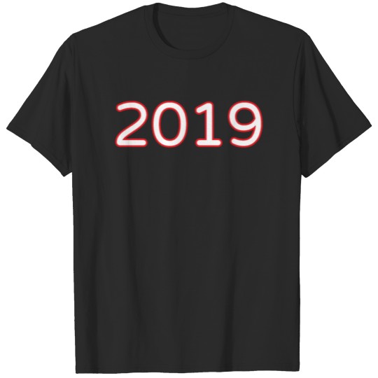 Discover 2019 T-Shirt Cool Welcoming New Year 2019 Novelty T-shirt