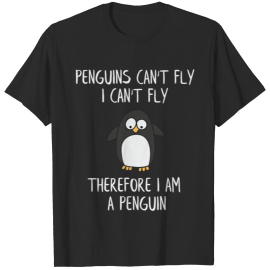 Discover Cute Penguin Lover Joke Design T-shirt