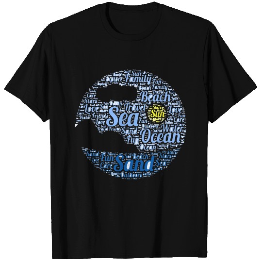 Ocean Word-Art T-shirt