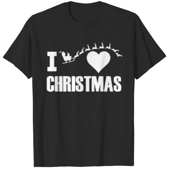 Discover i love christmas T-shirt