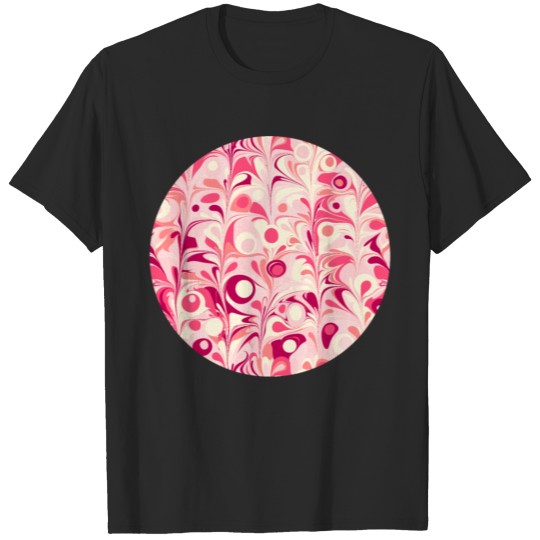 Discover Organic Pink Fruity Retro Abstract T-shirt