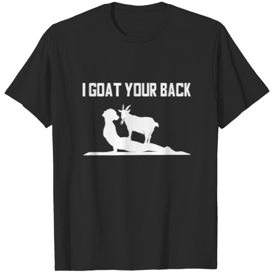 Discover Goat your back Goat Yoga Funny Yogi Teacher Gift T-shirt