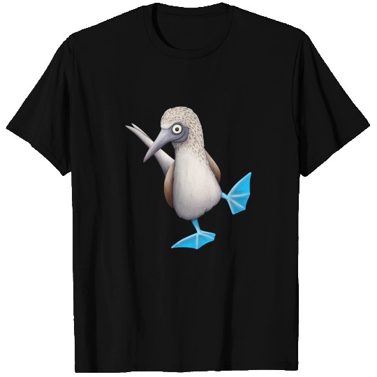 Funny Dancing Blue-Footed Booby Cool Sea Bird Gift T-shirt