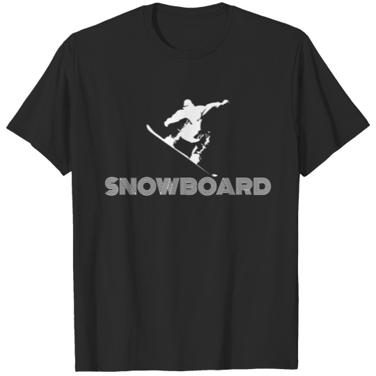 Discover SNOWBOARD JUMP T-shirt
