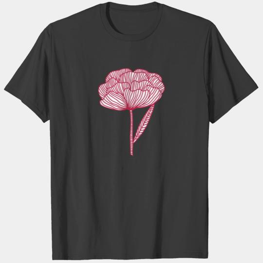 Peony Flower T-shirt