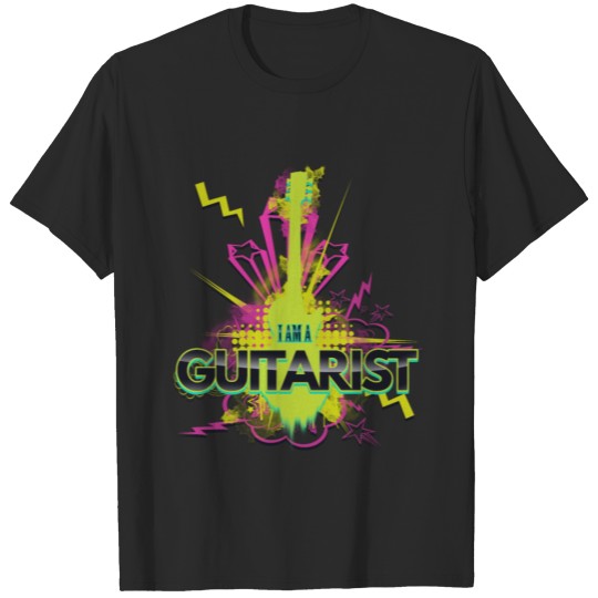 Discover I Am A Guitarist Psychedelic Musical Rock Funny T-shirt