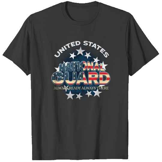 US National Guard Always Ready Always re Army T-shirt
