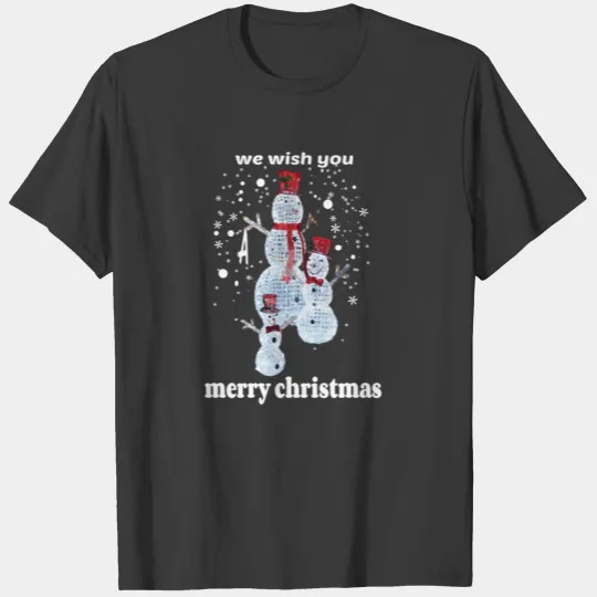 snowman T-shirt