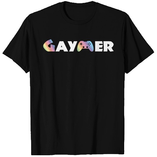 Gay Gaming Nerd Present T-shirt