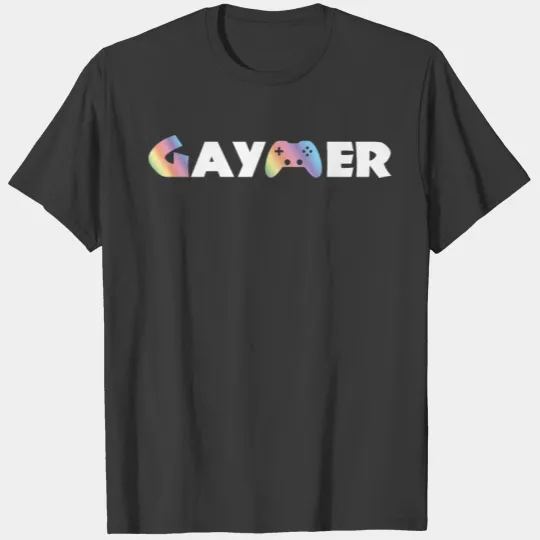 Gay Gaming Nerd Present T-shirt