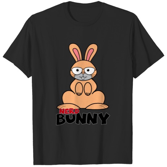 Discover Nerd Bunny All i Need is the Nerd bunny Glasses T-shirt