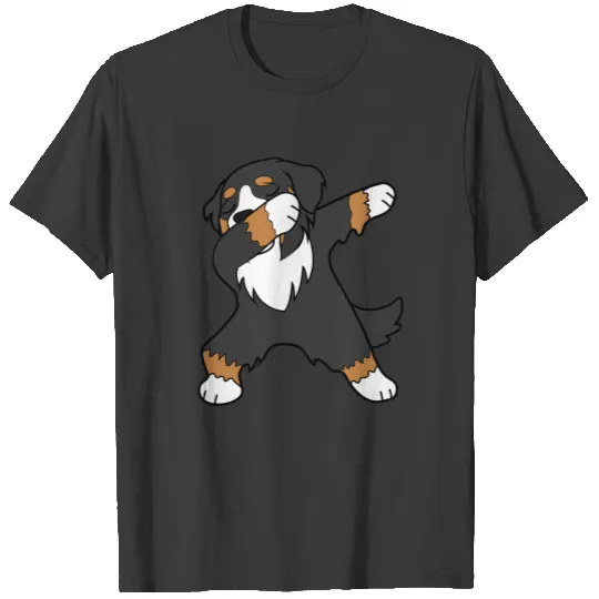 Dabbing Bernese Mountain Dog T-shirt